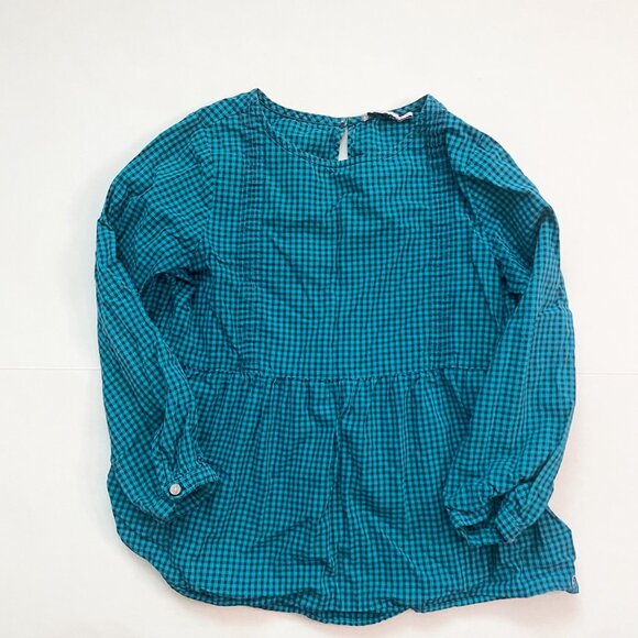 Vineyard Vines Girls Flannel Blouse, Size 14 - Picture 1 of 4